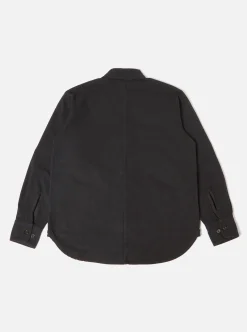 Cheap Travail Overshirt In Black Nebraska Cotton Men Overshirts.