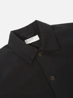 Cheap Travail Overshirt In Black Nebraska Cotton Men Overshirts.
