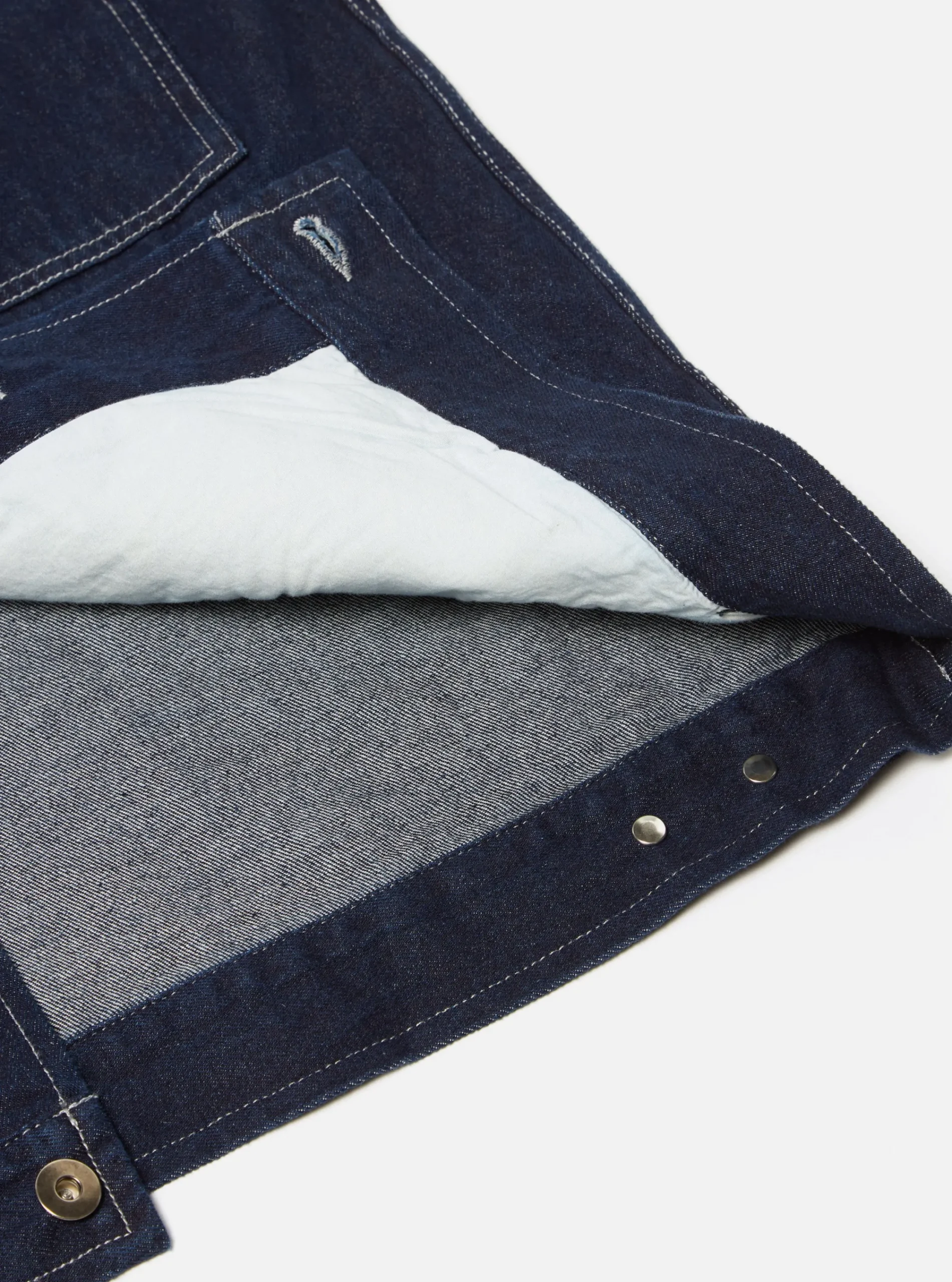 Clearance Trucker Jacket In 11Oz Indigo Denim Men Jackets.