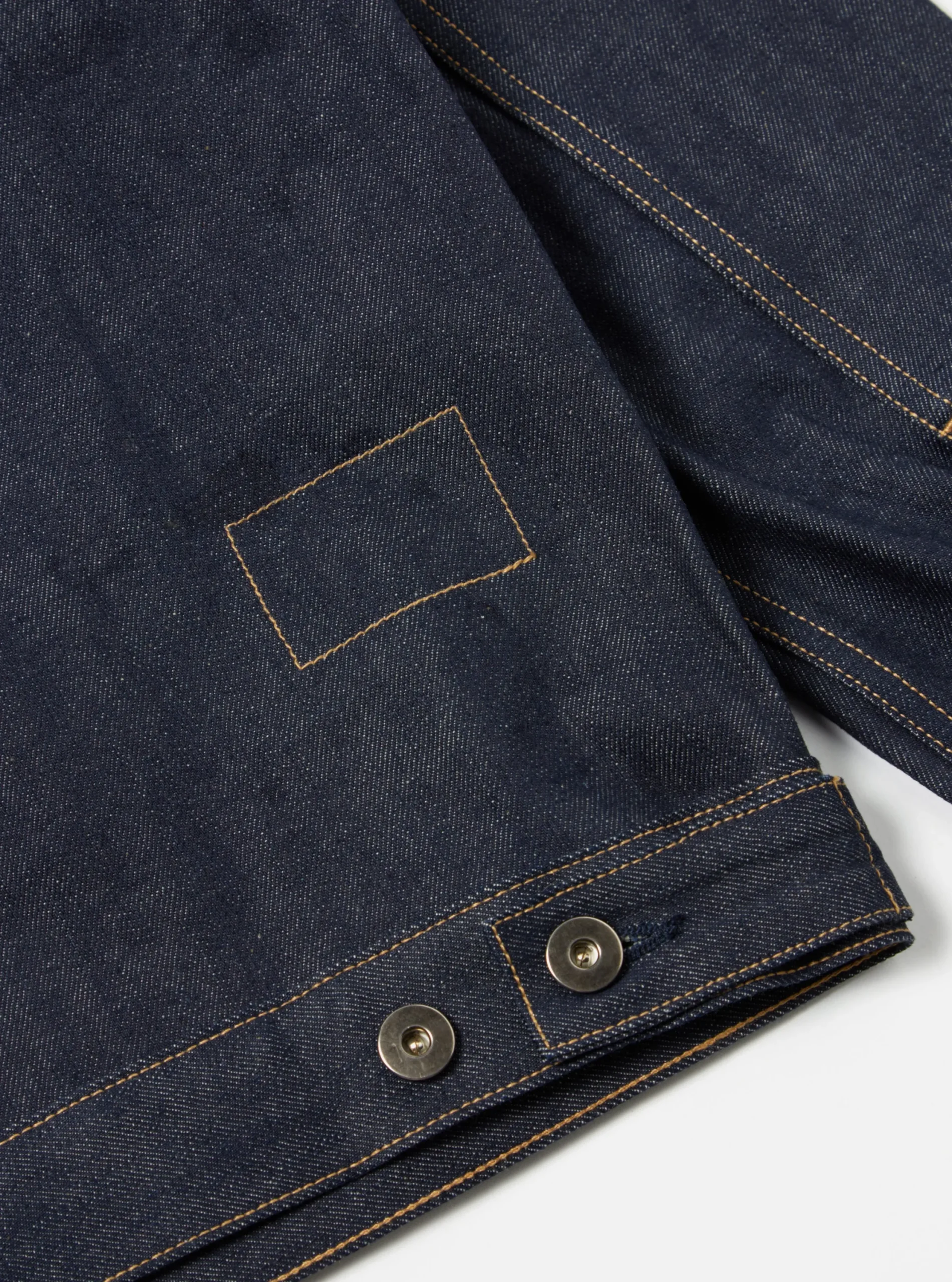 Online Trucker Jacket In Indigo 13Oz Selvedge Denim Men Jackets.