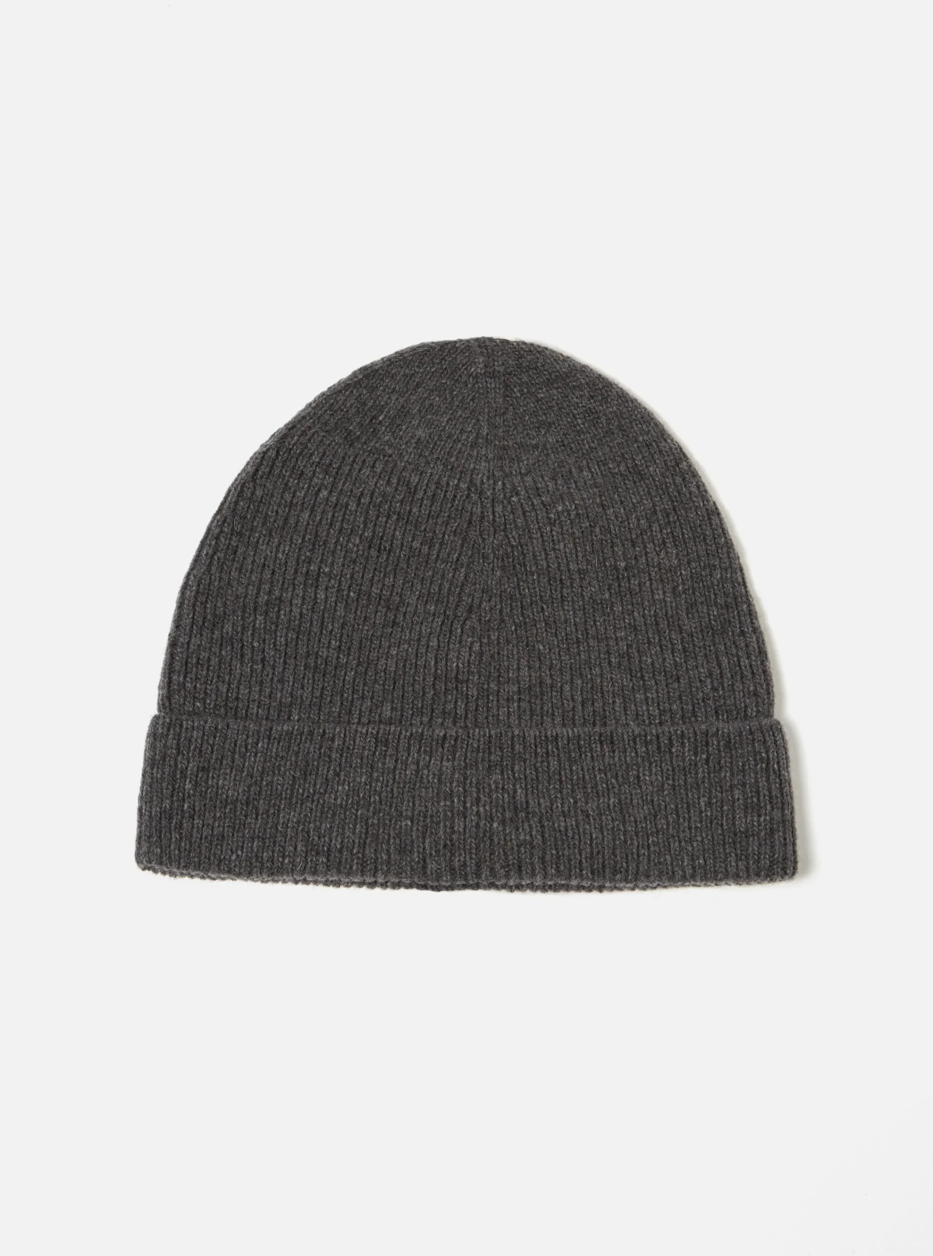 Outlet Watch Cap In Grey Italian Wool Men Accessories.