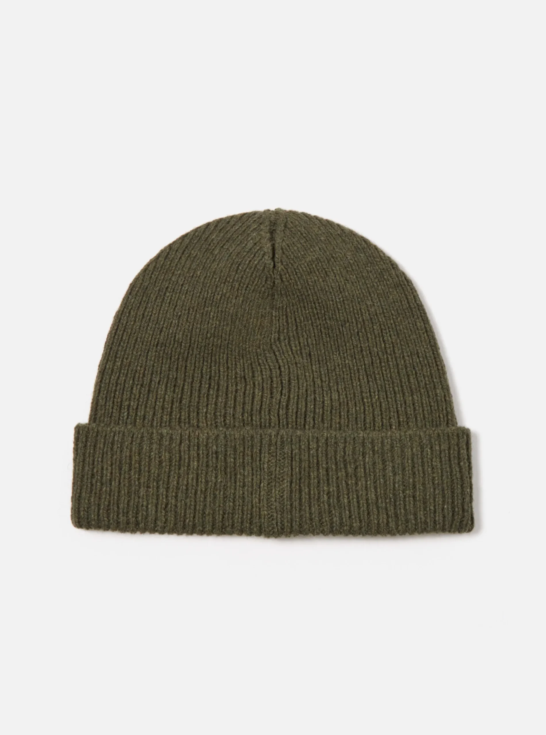 Store Watch Cap In Olive Eco Wool Men Accessories.