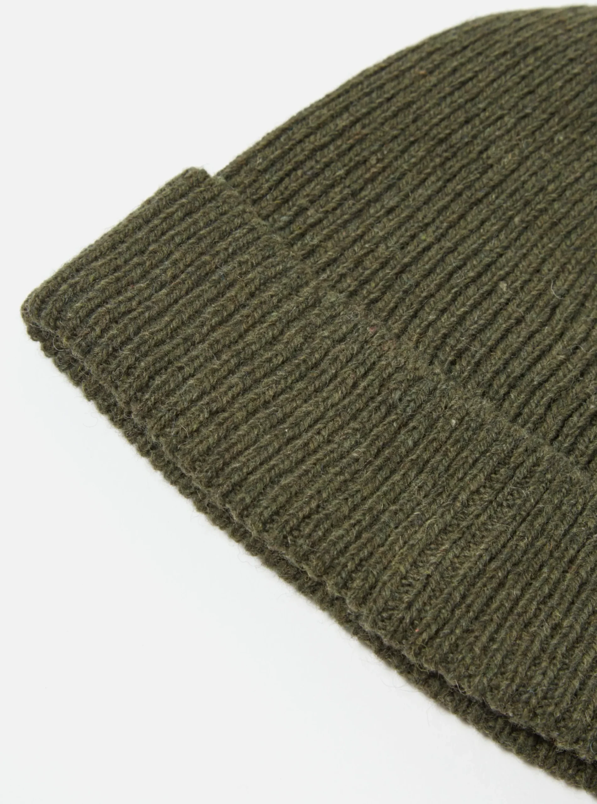 Store Watch Cap In Olive Eco Wool Men Accessories.