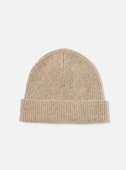 Store Watch Cap In Oatmeal Eco Wool Men Accessories.