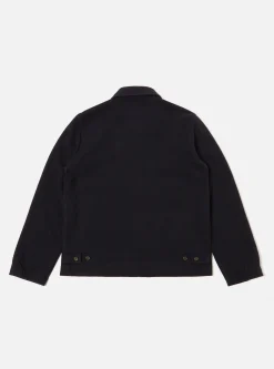 Fashion Watchman Ii Jacket In Navy Recycled Soft Wool Men Jackets.