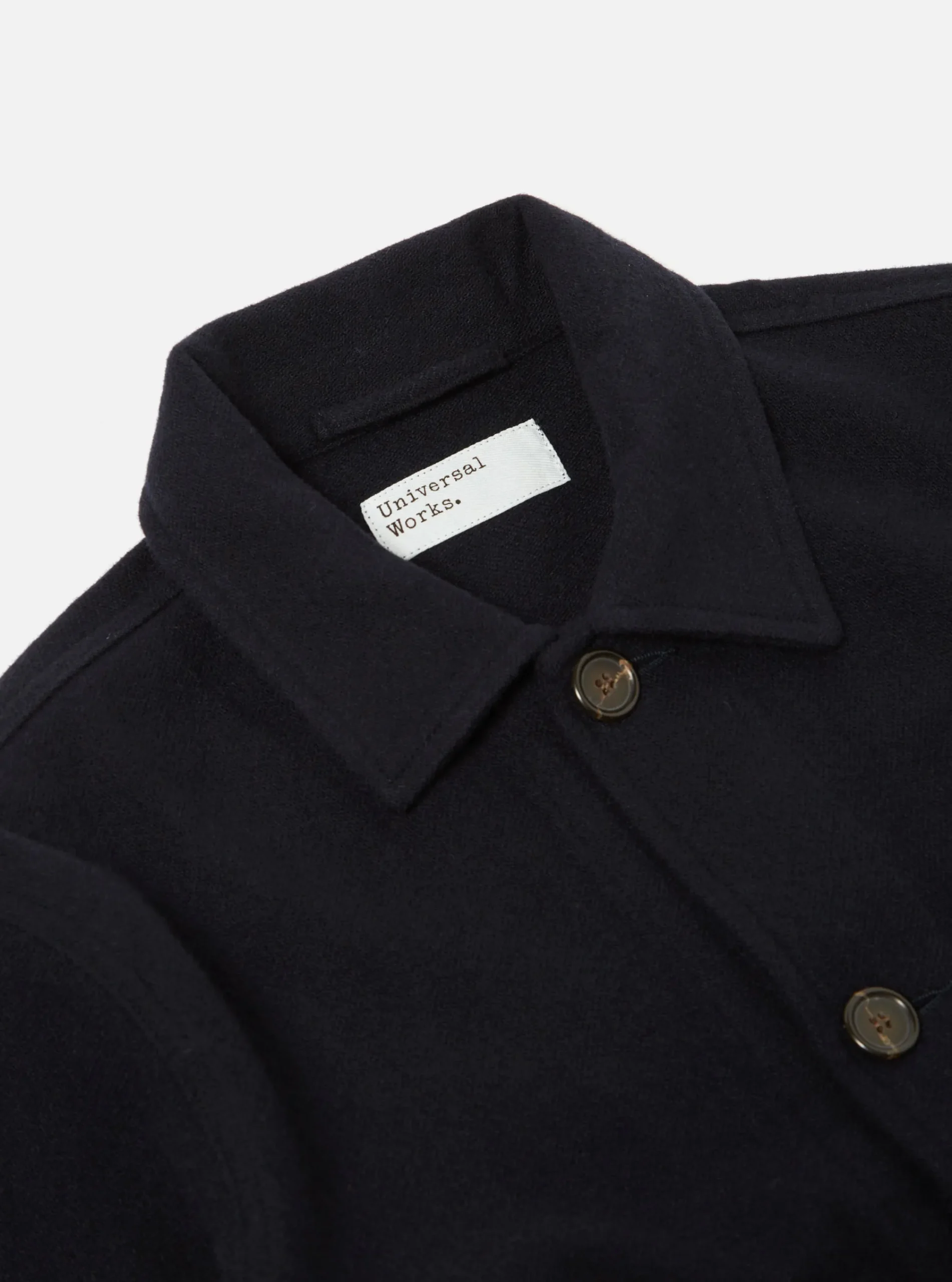 Fashion Watchman Ii Jacket In Navy Recycled Soft Wool Men Jackets.