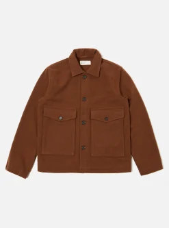 Online Watchman Ii Jacket In Cumin Recycled Soft Wool Men Jackets.