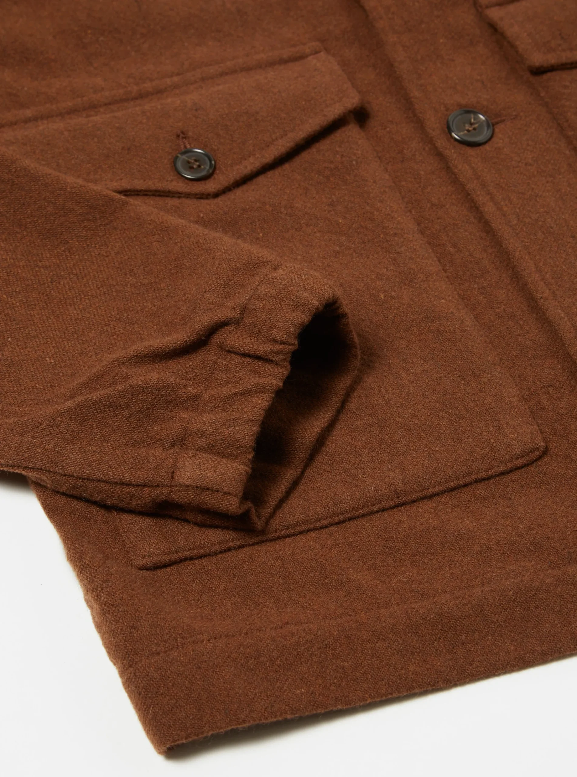 Online Watchman Ii Jacket In Cumin Recycled Soft Wool Men Jackets.