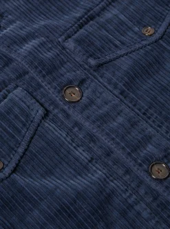 Discount Watchman Ii Jacket In Navy Houndstooth Cord Men Jackets.