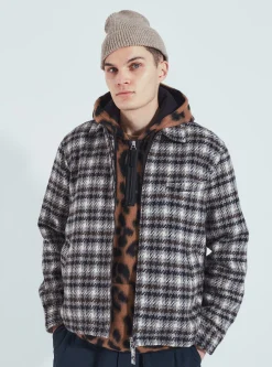 Best Sale Windcheater Ii In Grey Cortina Tweed Men Jackets.