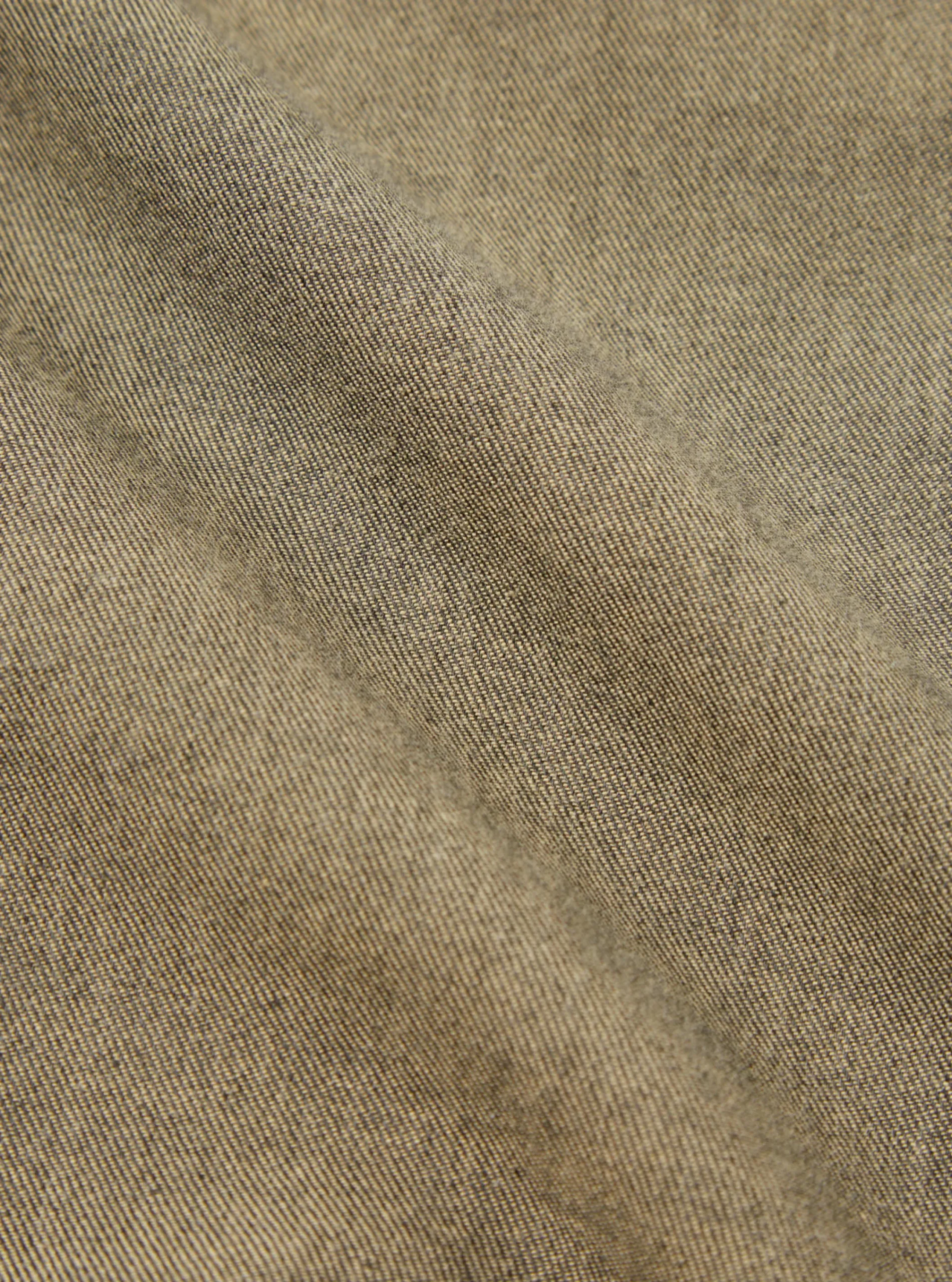 Cheap Work Shirt In Olive It Brushed Twill Men Shirts.