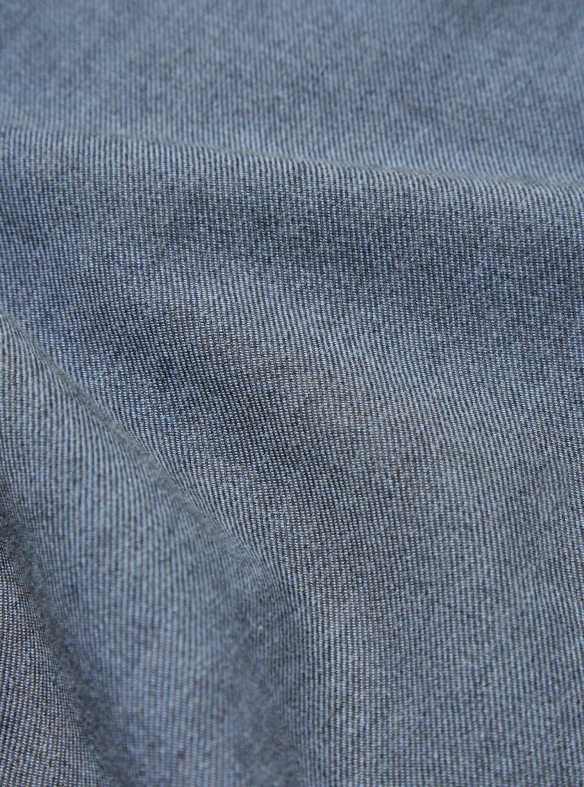Fashion Work Shirt In Blue It Brushed Twill Men Shirts.
