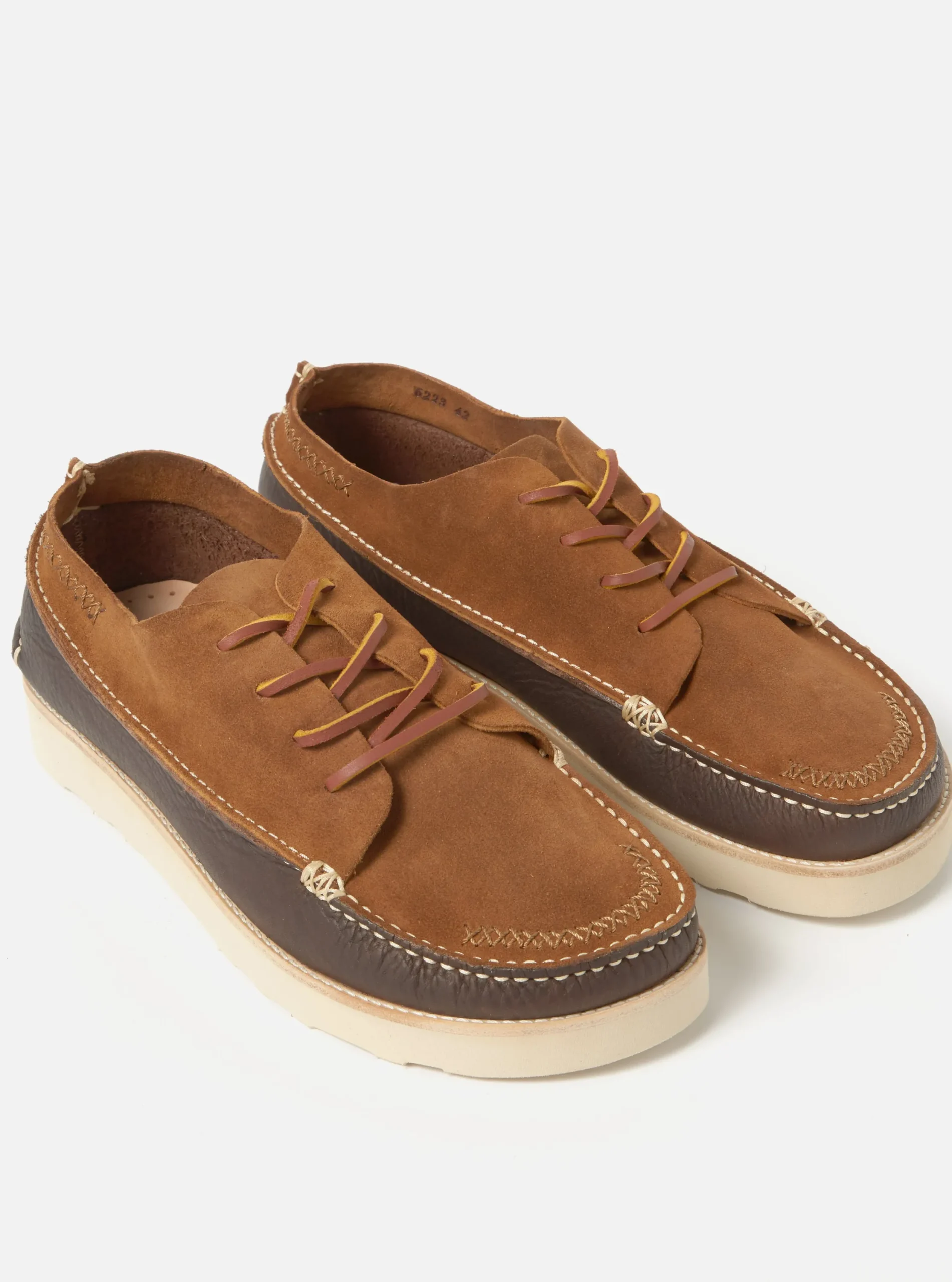 Outlet Yogi X Finn In Cola/Dark Brown Suede/Tumbled Leather Men Footwear.