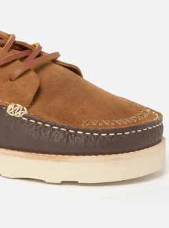 Outlet Yogi X Finn In Cola/Dark Brown Suede/Tumbled Leather Men Footwear.