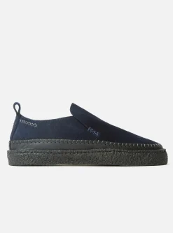 New Yogi X Hitch Loafer In Indigo Suede/Crepe Men Footwear.